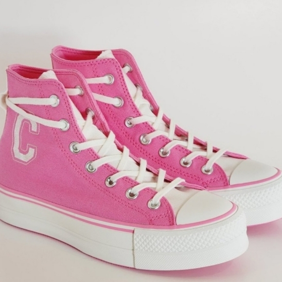 ⚫️  Converse Chuck Taylor All Star Lift  Retro Varsity Shoes Women - Picture 3 of 15